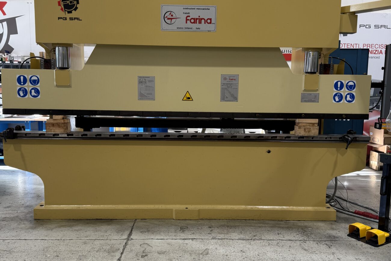 Pressa piegatrice usata Farina 40/100